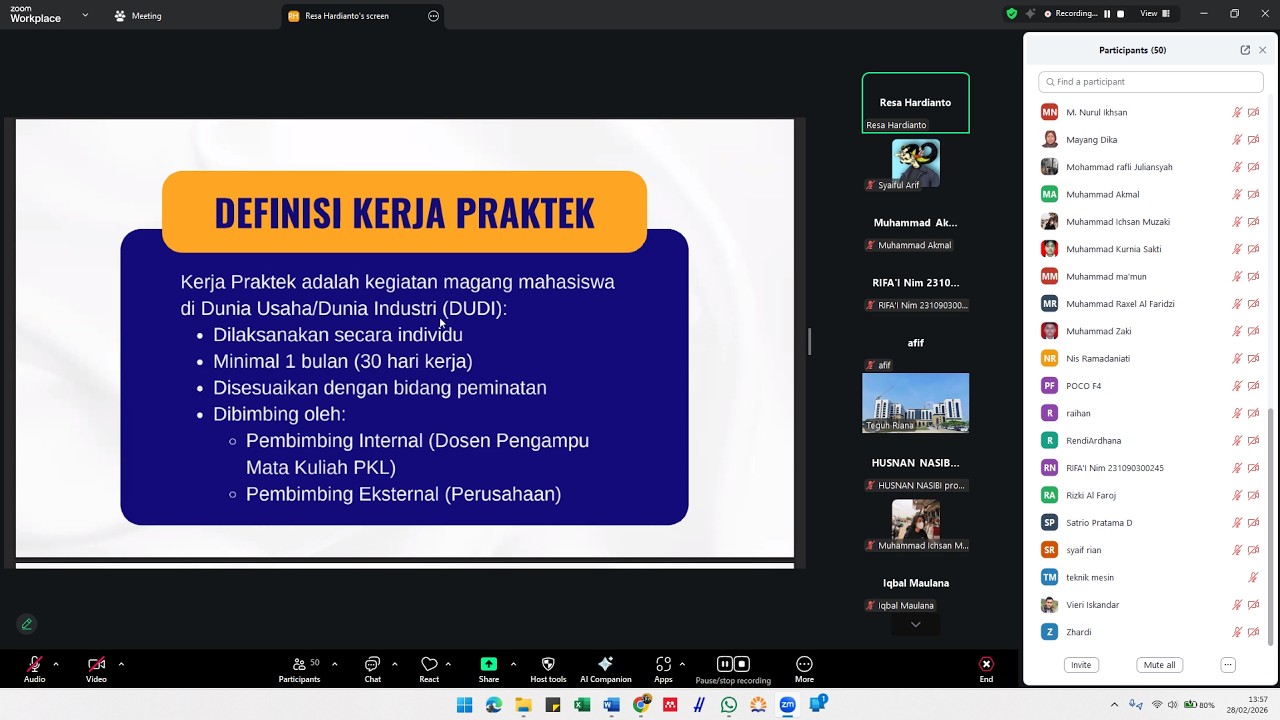 SosialisasiSosialisasi PRA-UAPS, UAPS & LSP Semester Genap 2025/2026