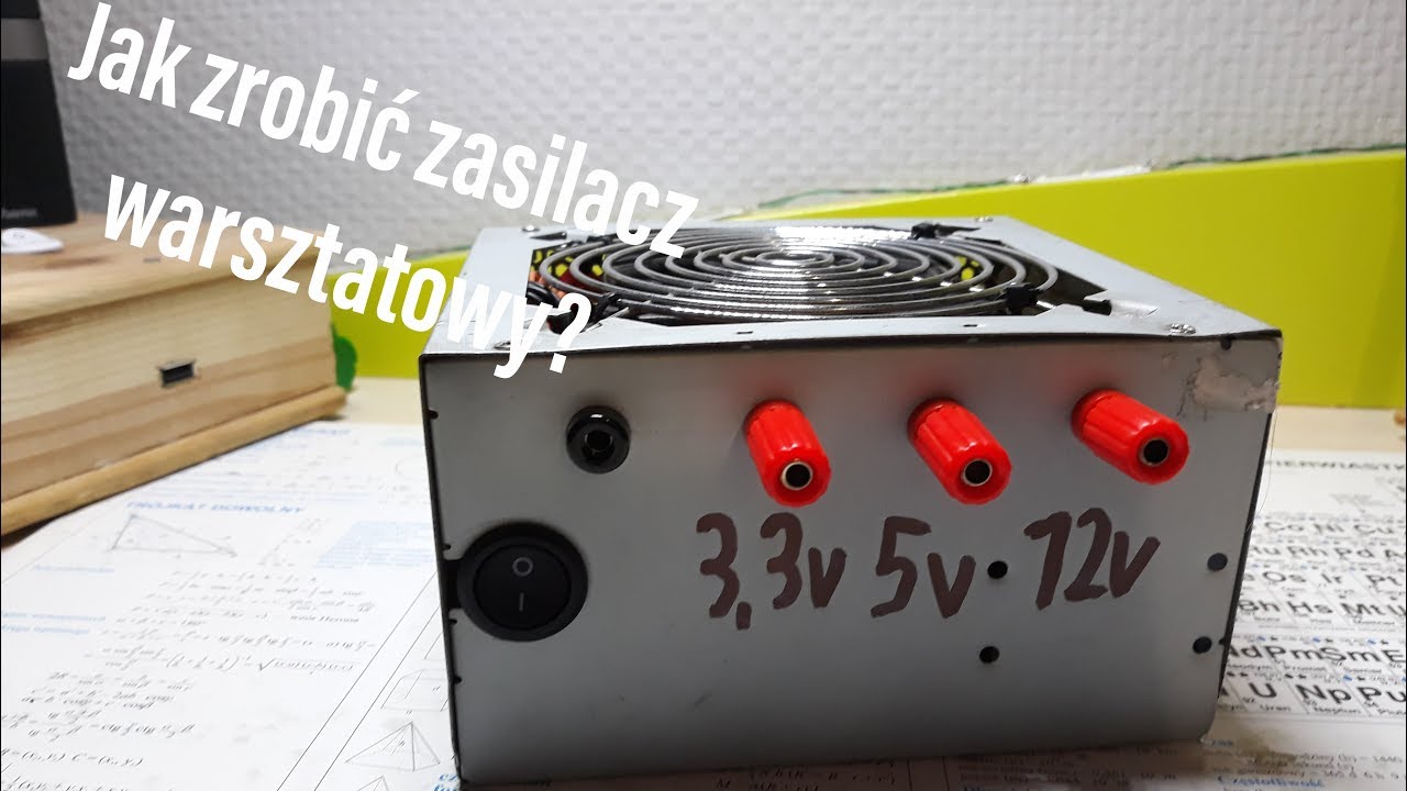 Jak zrobić zasilacz warsztatowy z zasilacza atx?