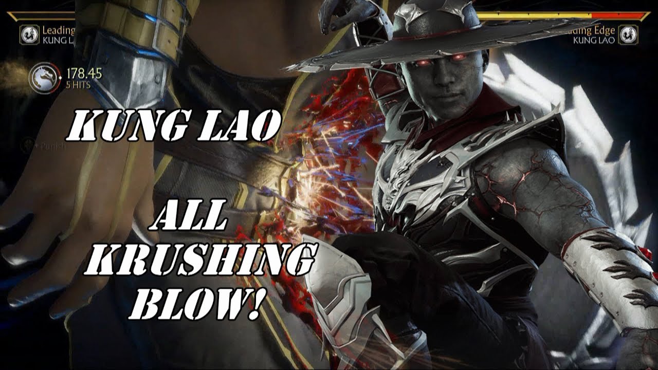 MORTAL KOMBAT 11 - KUNG LAO ALL KRUSHING BLOW!