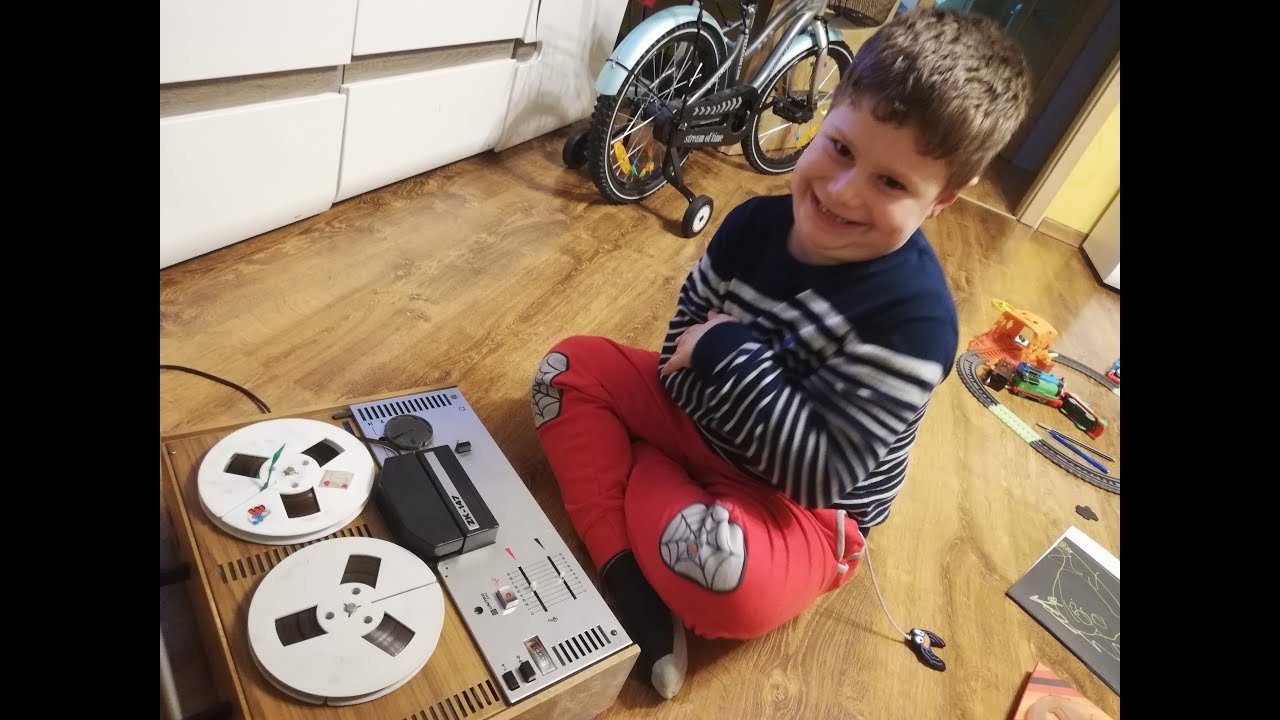 Kuba odpala magnetofon dziadka Unitra ZK147 VLOG#11
