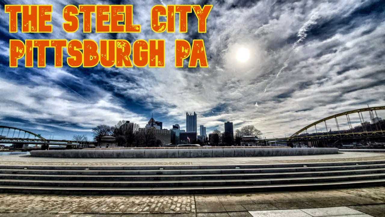 Downtown Pittsburgh Pa - Drury Plaza Hotel, Carnegie Science Center & Walking The Streets / Part 1