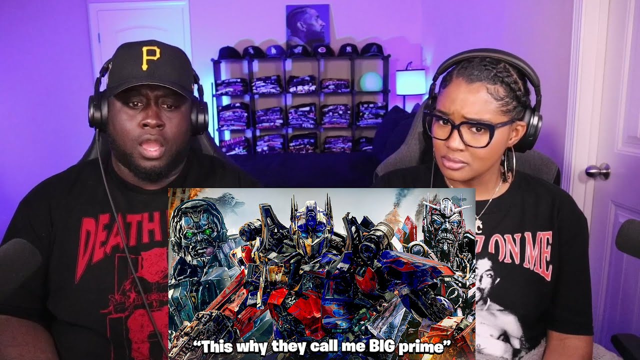 Kidd and Cee Reacts To How OPTIMUS PRIME sent SENTINEL & LOCKDOWN to the scrap yard