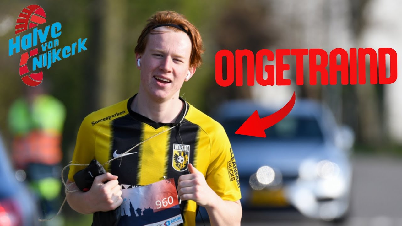 Kun je ongetraind een HALVE MARATHON lopen?