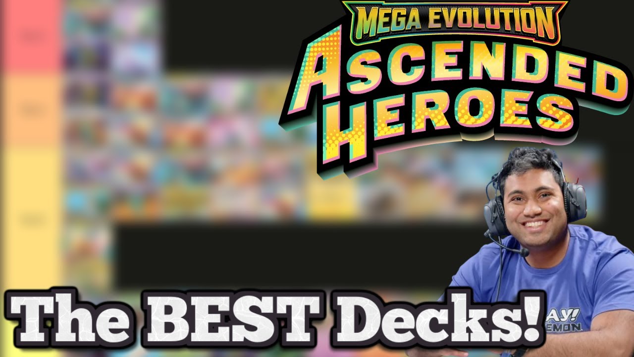 Рейтинг всех колод Pokemon TCG для Ascended Heroes!
