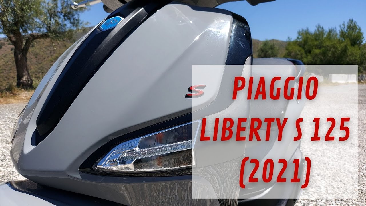 Piaggio Liberty S 125 (2021) | Test Ride & Review, Walkaround, Soundcheck, Acceleration | VLOG296
