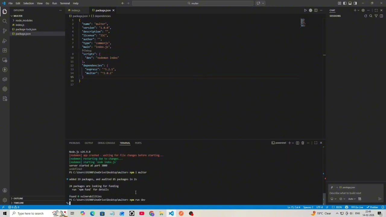 Build a simple file upload app