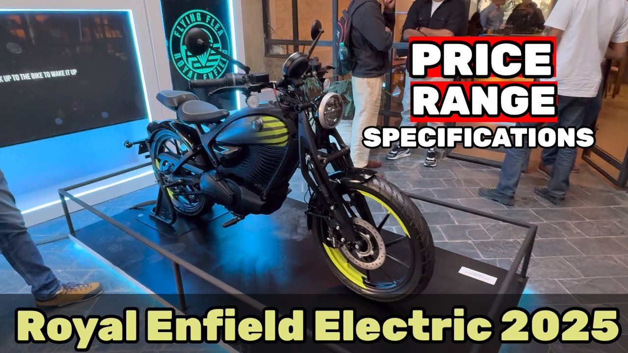 Royal Enfield Electric Bike Flying Flea C6 Detailed Walk Around Review