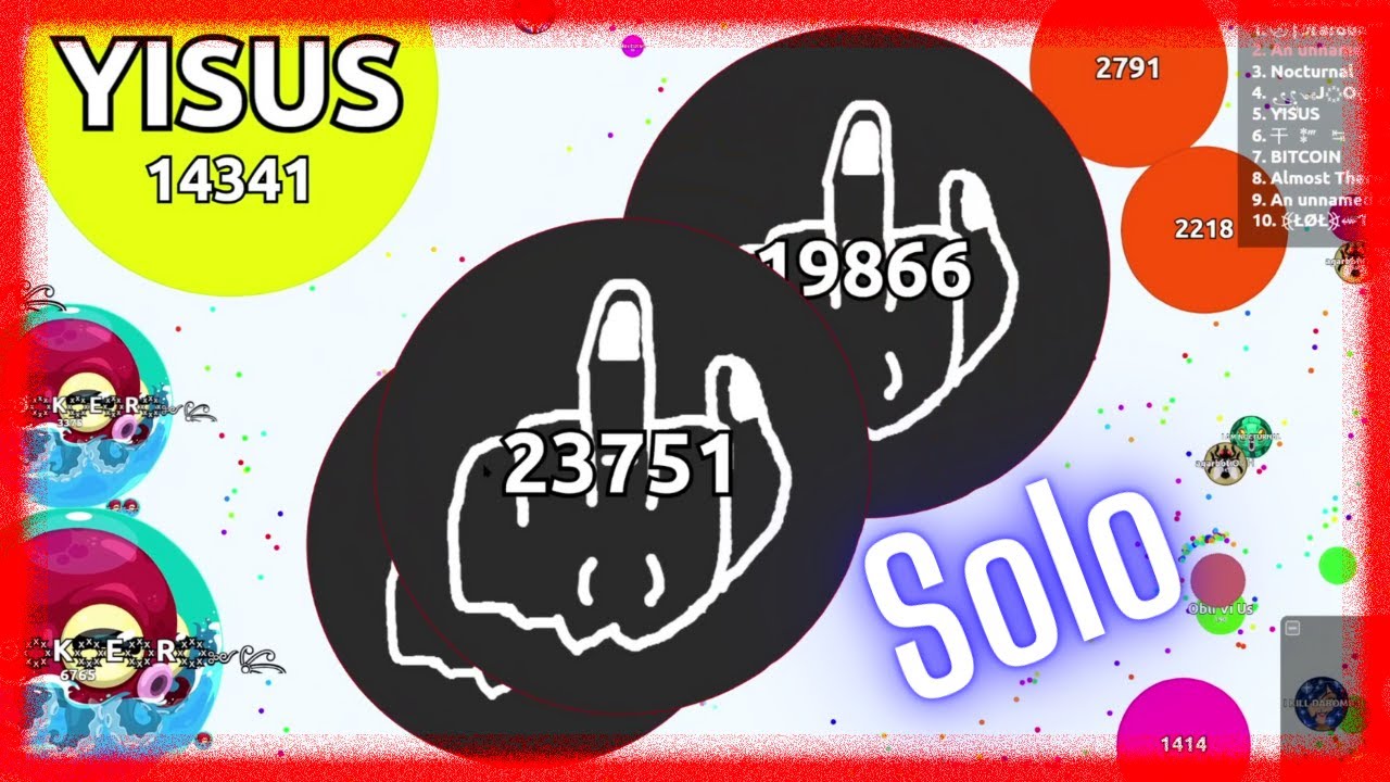 Agar.io - 2022 NEW SOLO TRICKSHOTS COMPILATION (Agario Solo FFA/EXP Highlights/Choreography)