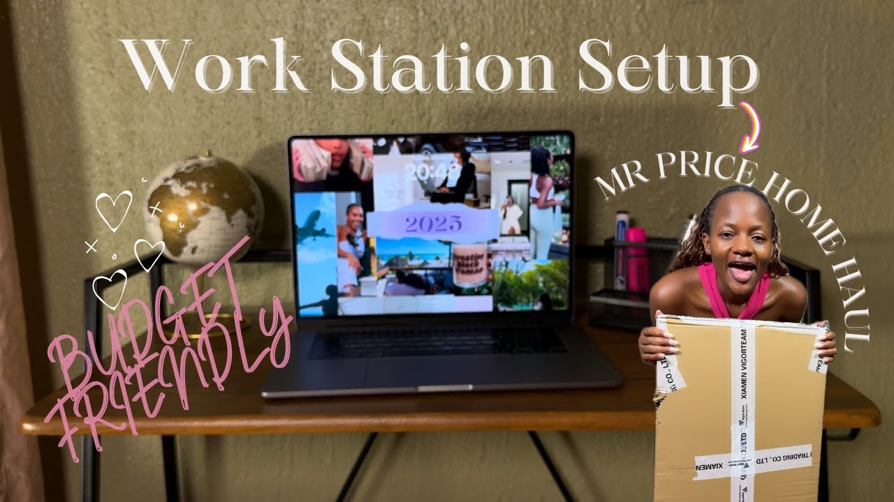 Creating a Productive Home Work Station WITHOUT Breaking the Bank!