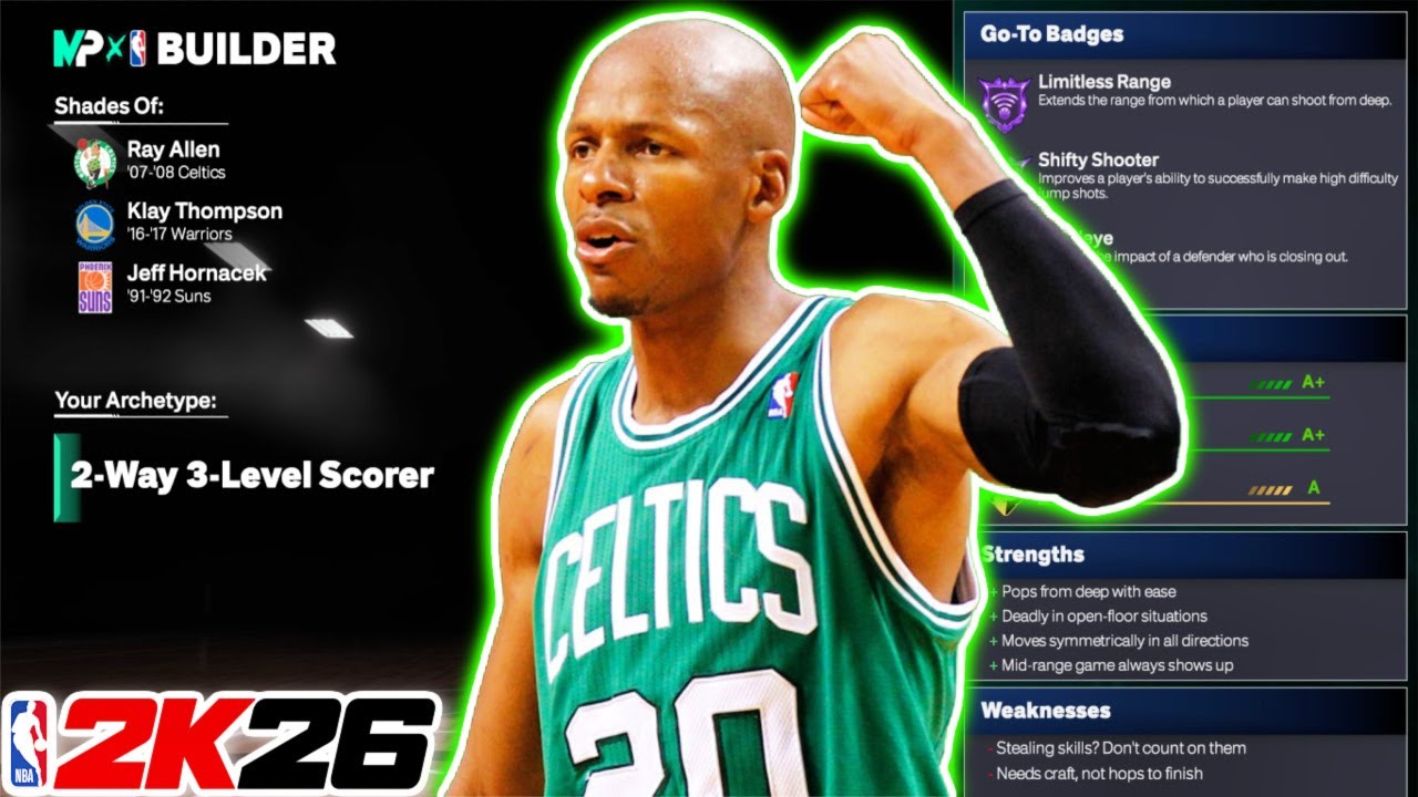 Best *CELTICS* RAY ALLEN Build in NBA 2K26
