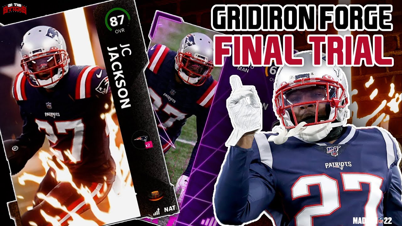 Finally Got The FREE 87 OVR JC Jackson & Power Up Card! Gridiron Forge Final Trial Solos #MUT22