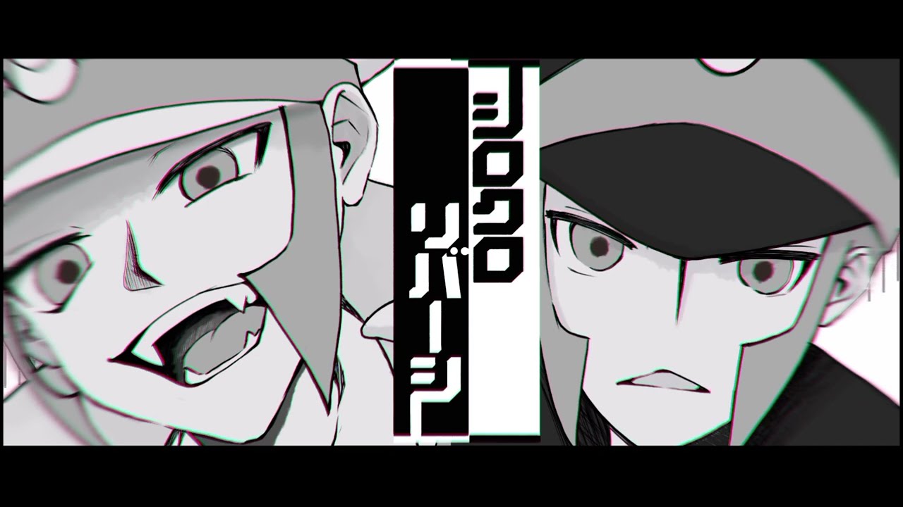 【sbms】シロクロリバーシ【手描きMAD】+English