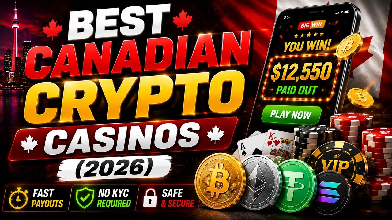 Best Canadian Crypto Casinos (2026) | Fast Payouts & No KYC