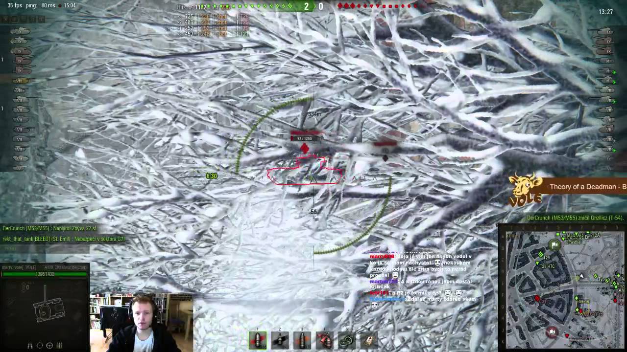 Z&aacute;znam streamu: Srovn&aacute;n&iacute; AMX CDC vs FCM 50t