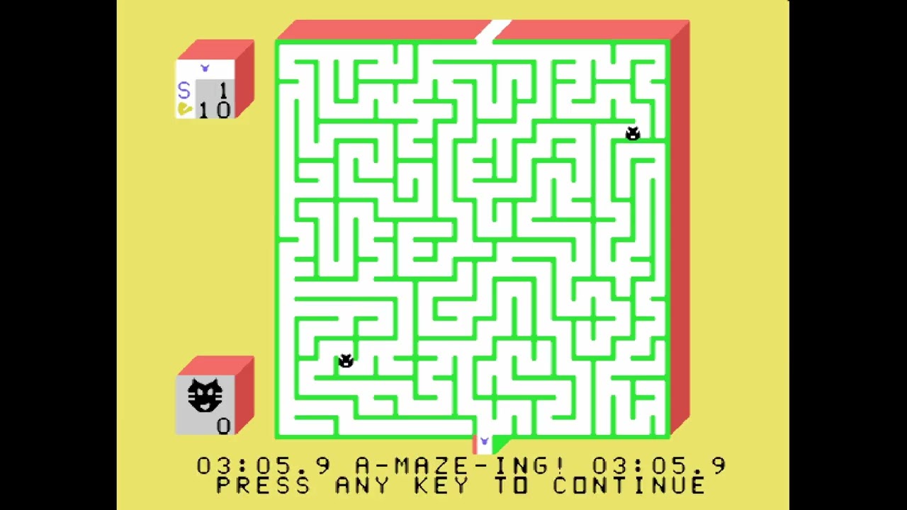 A-Maze-Ing for the TI-99/4A