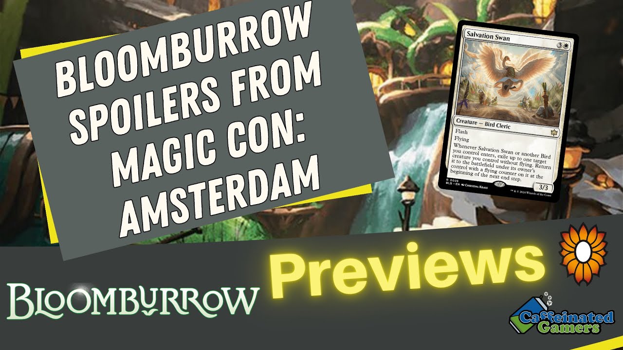 Bloomburrow Spoilers from MagicCon: Amsterdam