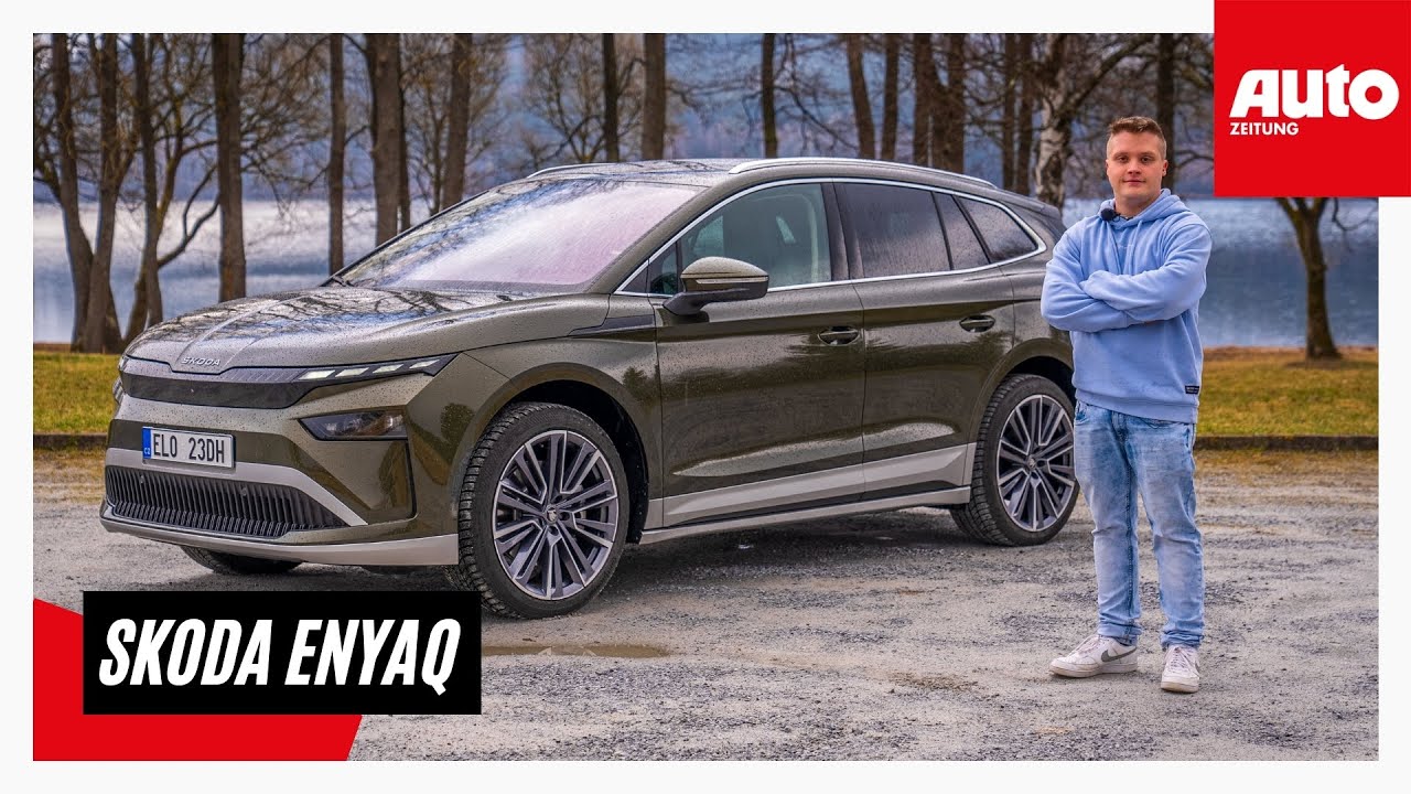 Skoda Enyaq (2025): Frisch aufgeladen - So fährt das Facelift des erfolgreichen E-SUV | AUTO ZEITUNG
