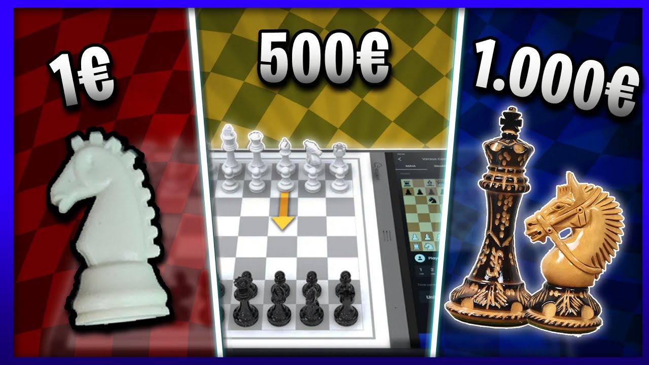 😱 De 1&euro; a 1.000&euro; 👉 &iexcl;Gu&iacute;a de Tableros de Ajedrez que puedes comprar!