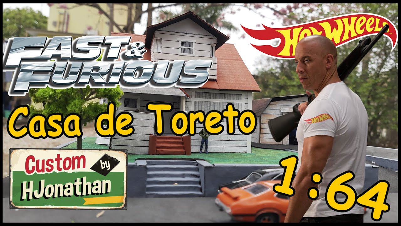 Fast & Furious Diorama Casa de Dominic Toretto | HJonathanX86 Customs