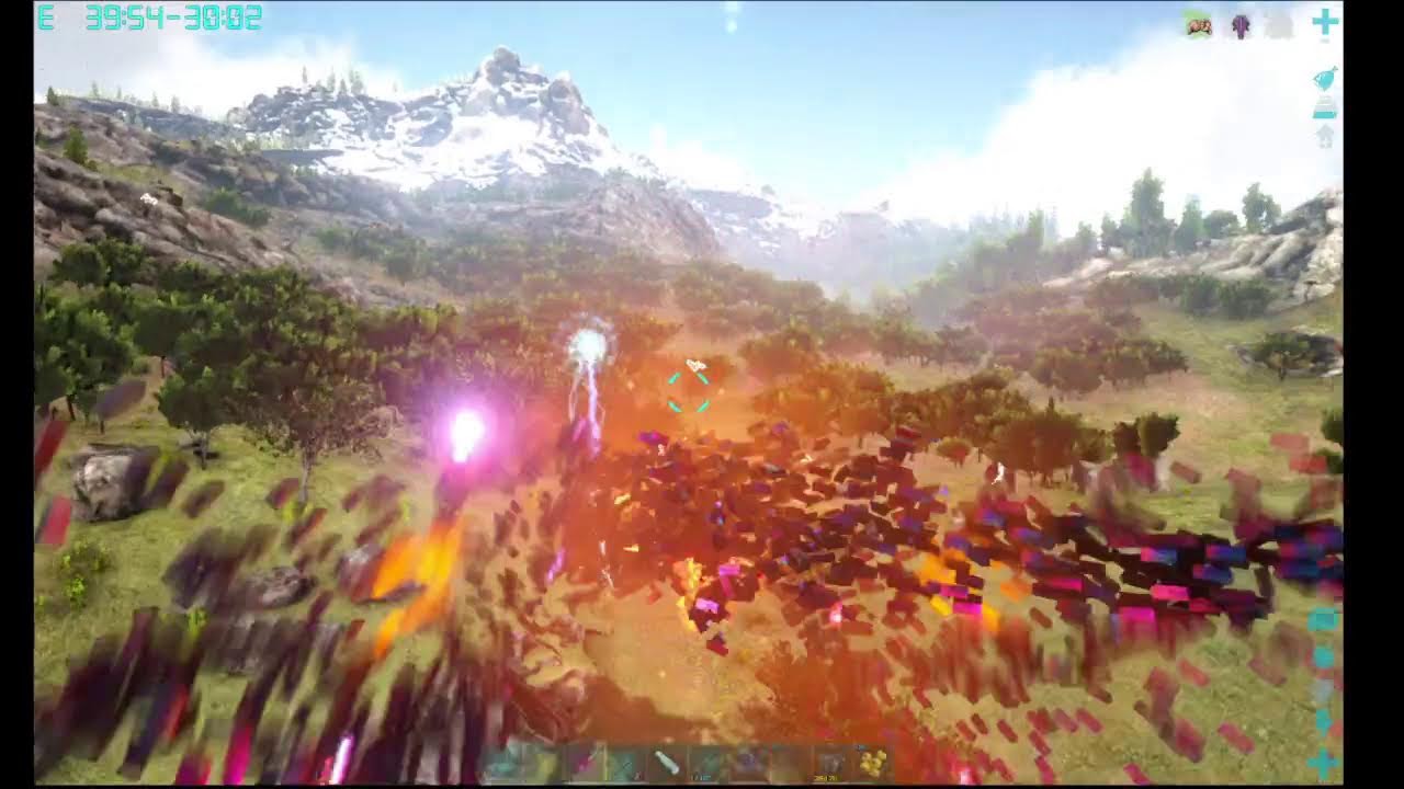 ark survival evolved  moving base and dragon god mod added