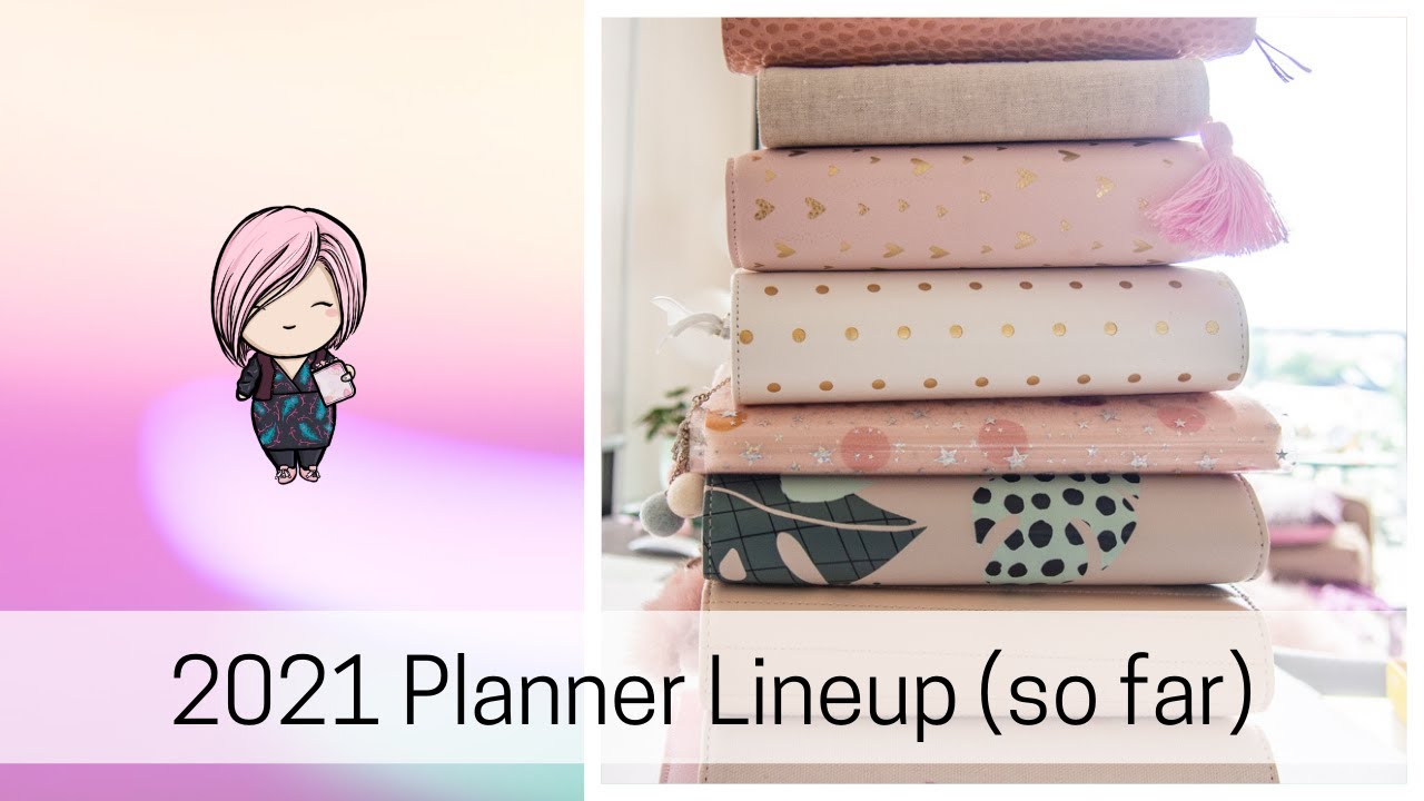 My 2021 Planner Lineup well, so far....