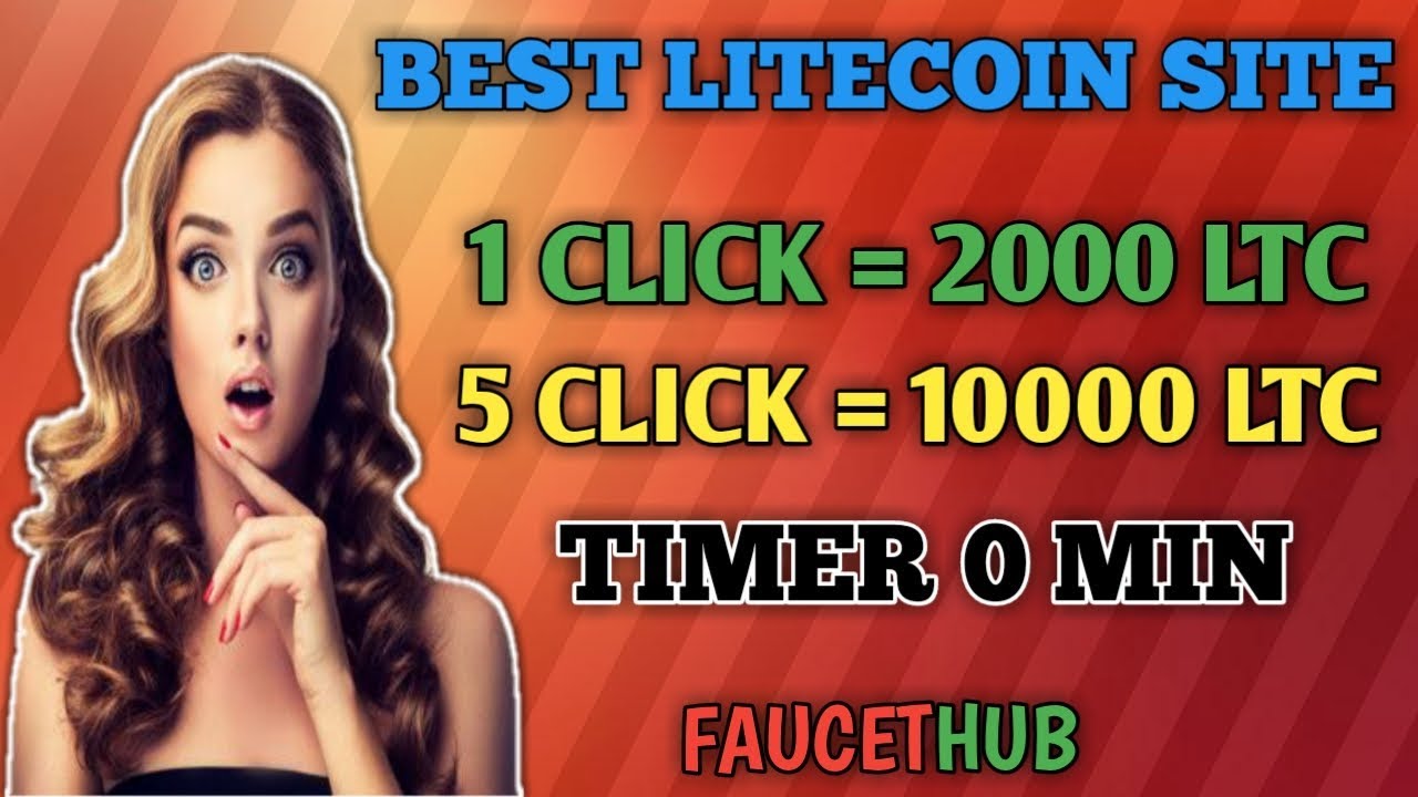 CLAIM 2000 LITOSHI EVERY 0 MIN || BEST LITECOIN FAUCET || FAUCETHUB