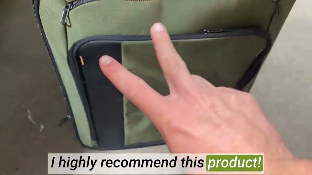 Honest Review  Briggs & Riley ZDX Hunter Checked Medium 26'