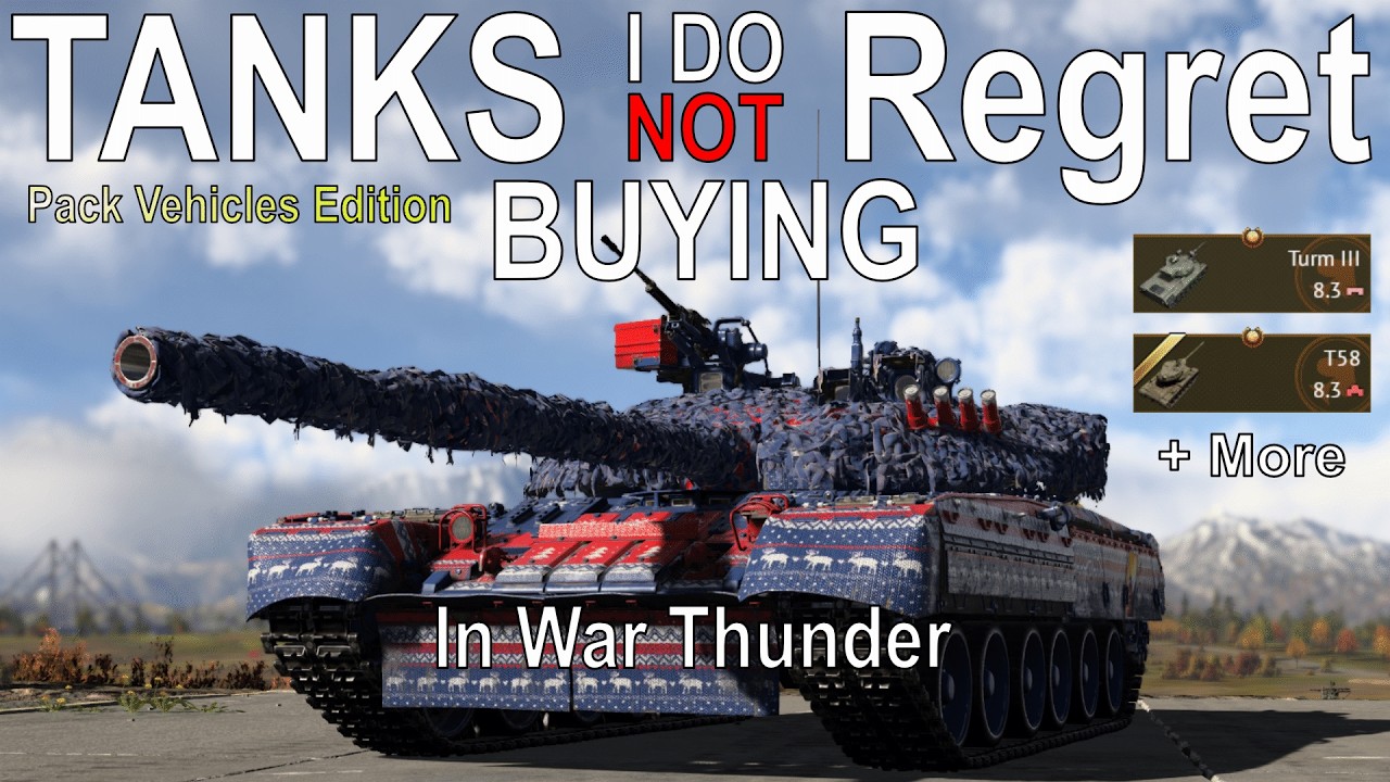 Танки из набора, о покупке которых в War Thunder я нисколько не жалею! #warthunder