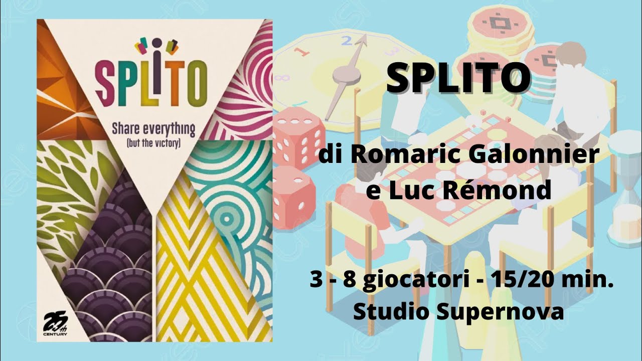 Splito (gioco da tavolo) - Tutorial italiano