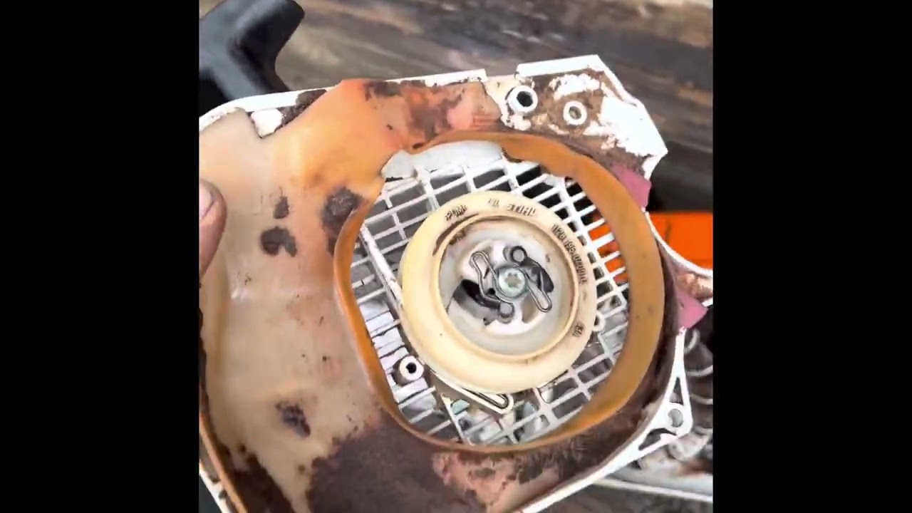 My pull cord is loose on my still chainsaw how do I fix it? Recoil your pull cord in simple steps!