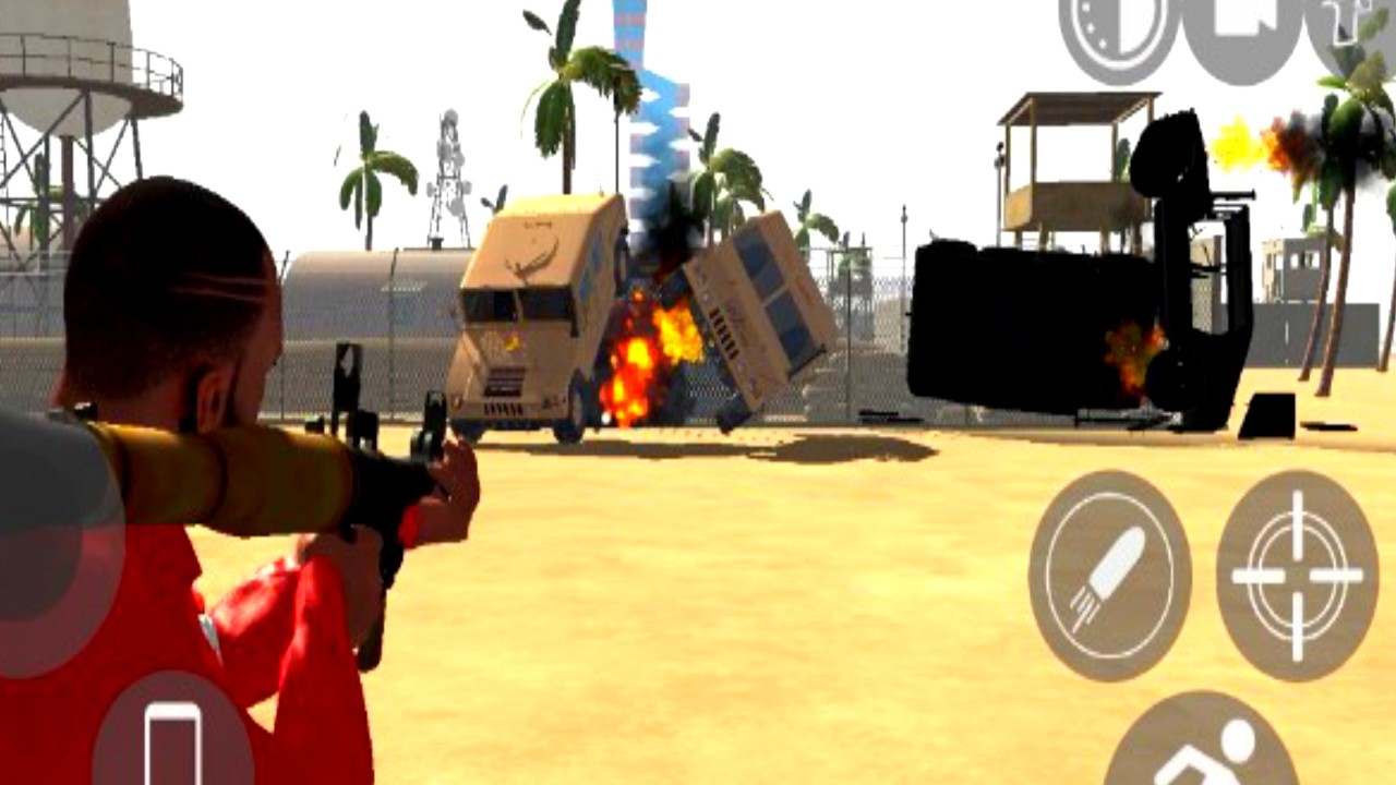 Franklin Attack on Military | Indian bike 3D game Play