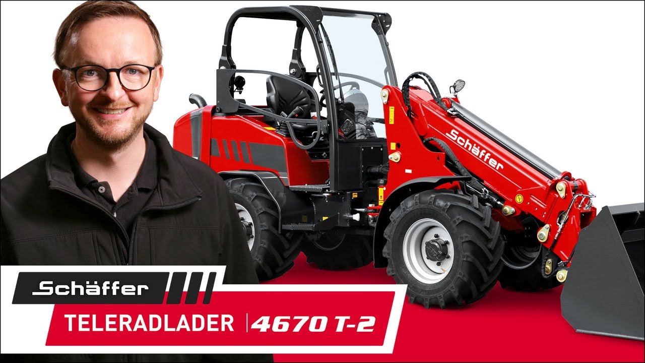 Schäffer Teleradlader 4670 T-2 – Walk-around DE