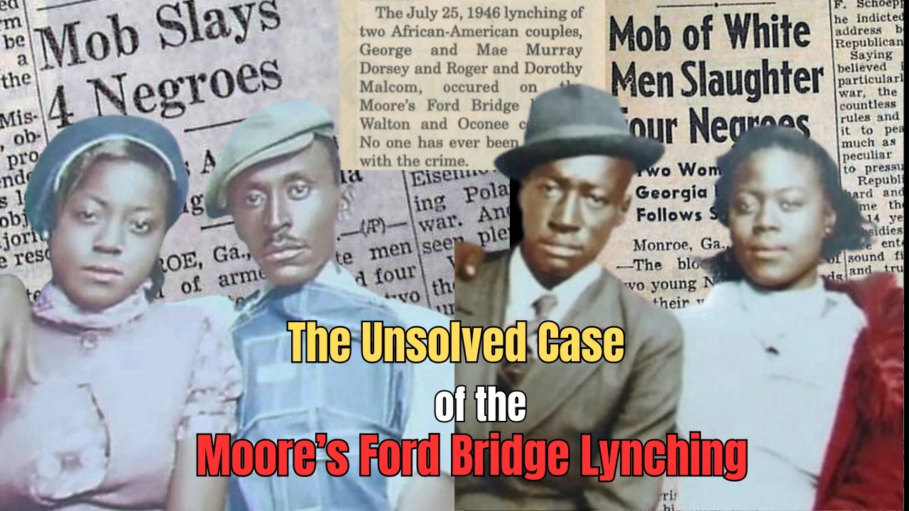 The Moore's Ford Bridge Lynching(1946): America's Last Documented Mass Lynching