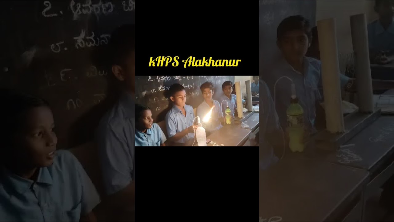 Science exhibition at khps Alakhanur 