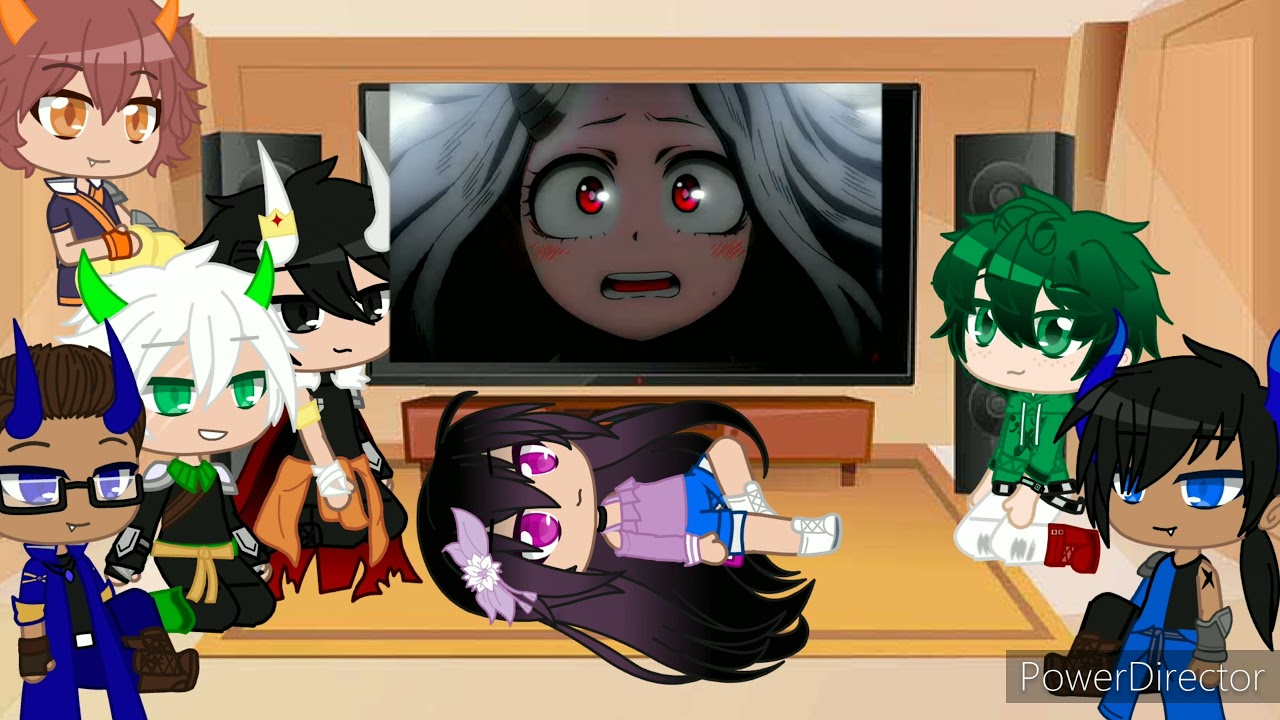my inner demons react to my hero academia (Gacha Club) part 3