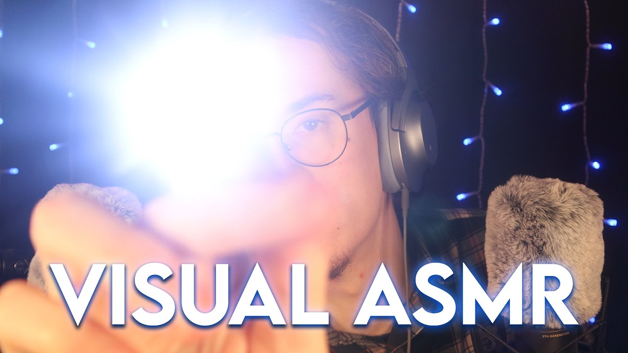 ASMR | Visual Instructions (Follow The Light + Brushing) 😴