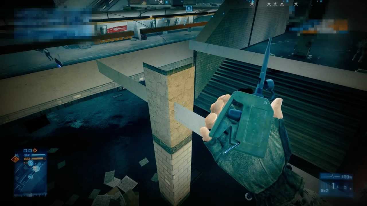 Battlefield 3 Metro MAV, C4 Glitch / Exploit