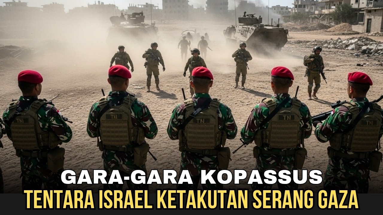 TAK DISANGKA !!! TENTARA ISRAEL KETAKUTAN SETELAH KOPASSUS LAKUKAN INI