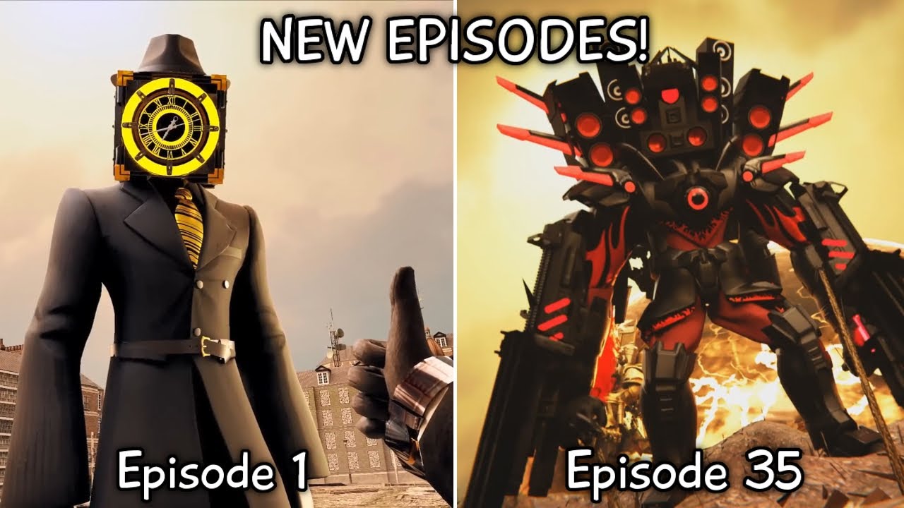 Skibidi Toilet Multiverse 1 - 35 ALL Episodes (60 FPS REMASTERED) Upgraded Titan SpeakerMan (Ep. 49)