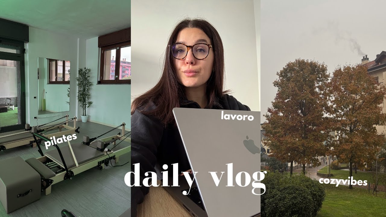 Cozy Daily Vlog | casa, produttività e lavoro, cosa mangio, prendersi cura di sé 🤎