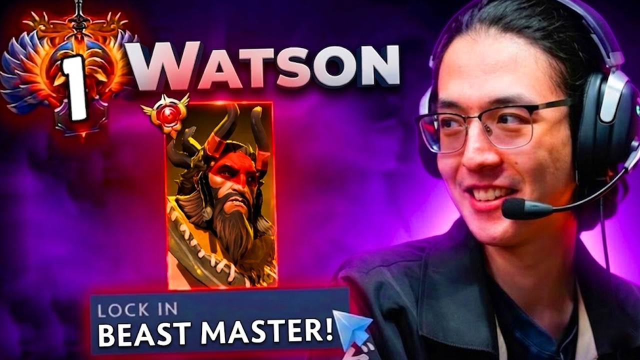 Watson Makes Beastmaster Look OP vs Team Spirit in Patch 7.41