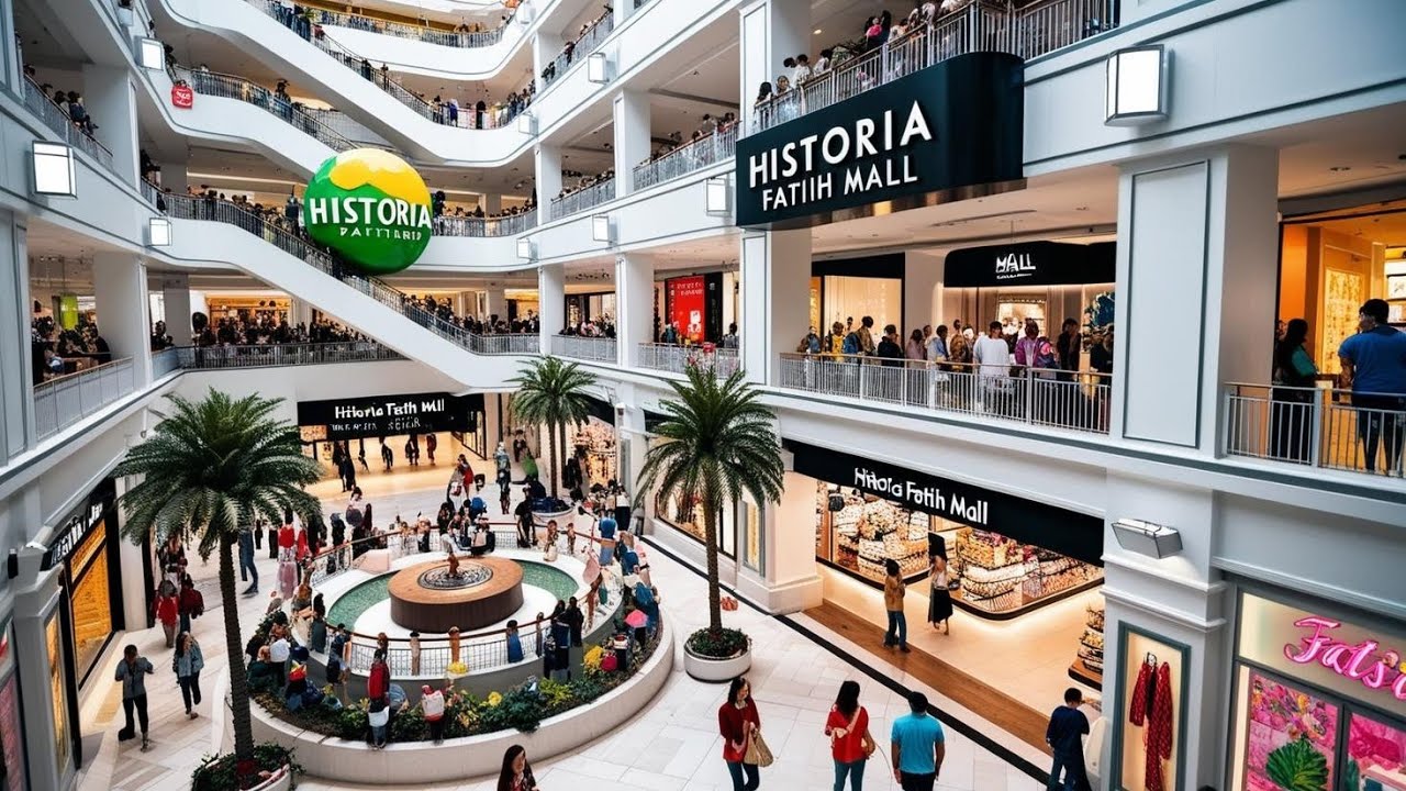 HISTORIA FATIH MALL ISTANBUL WALKING TOUR || JALAN JALAN DI ISTANBUL