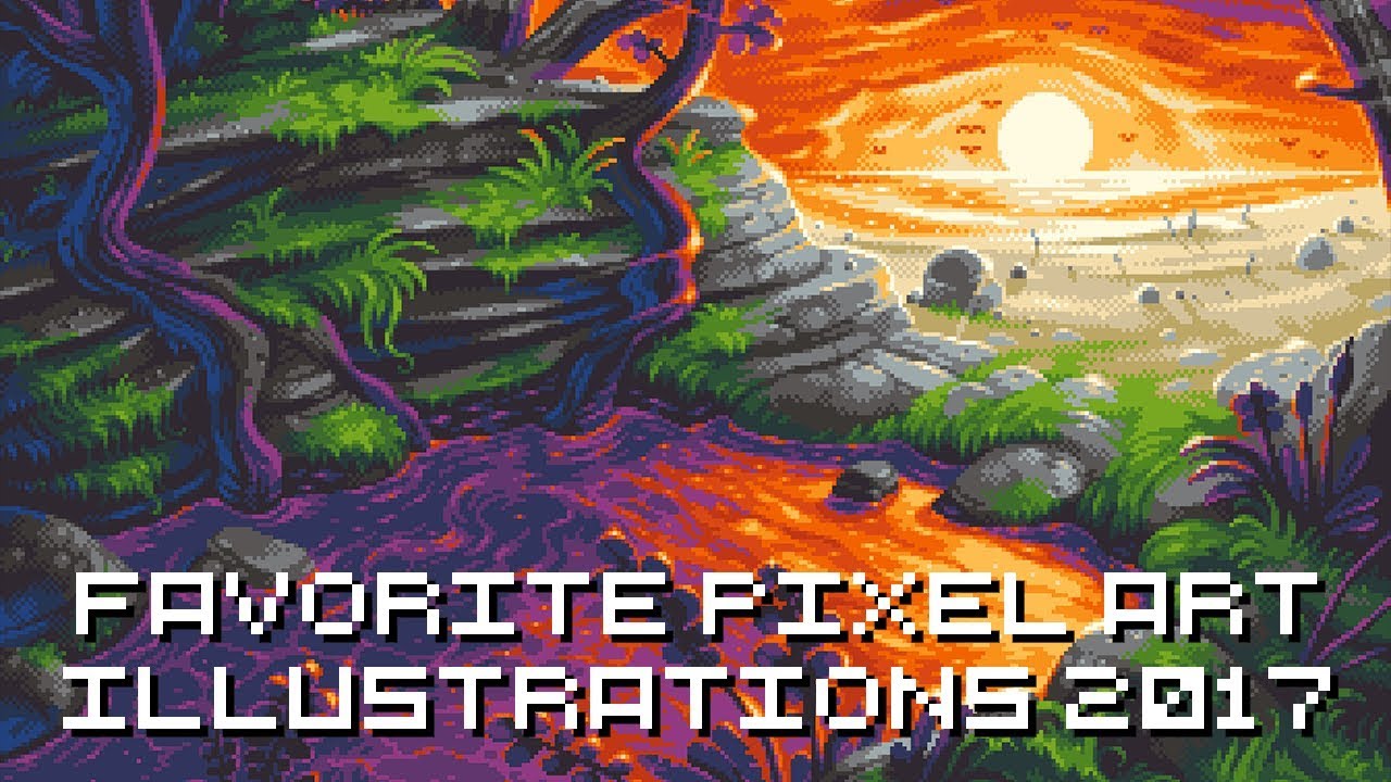 Favorite pixel art illustrations 2017