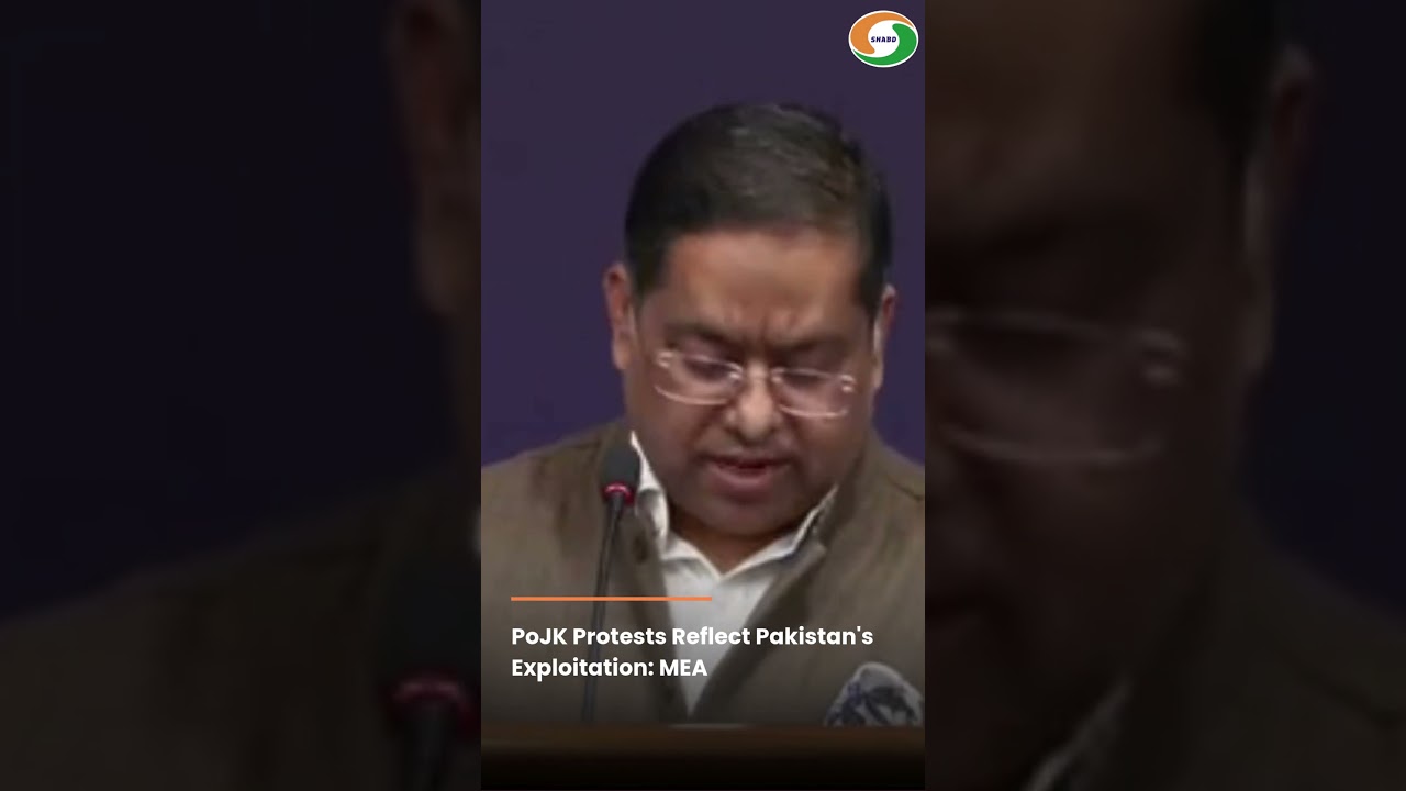 PoJK Protests Escalate, India Slams Pakistan