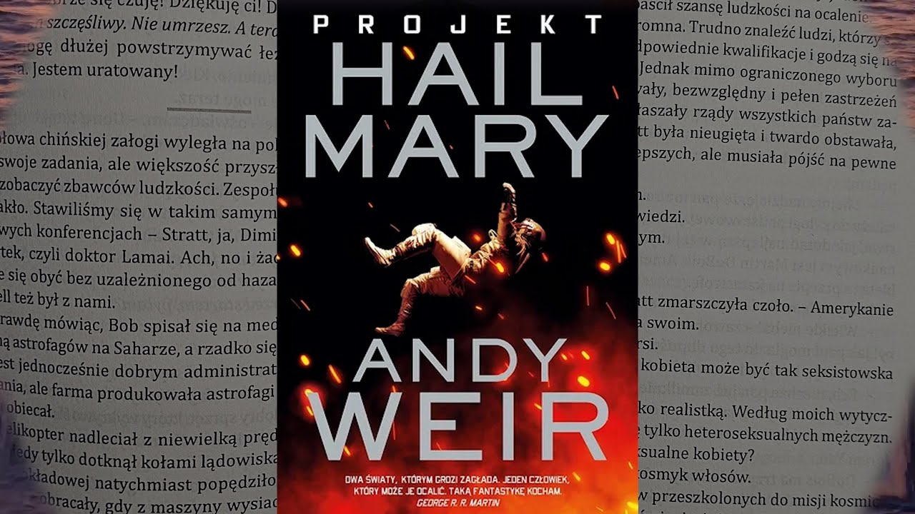 Recenzja książki - Projekt Hail Mary - Andy Weir