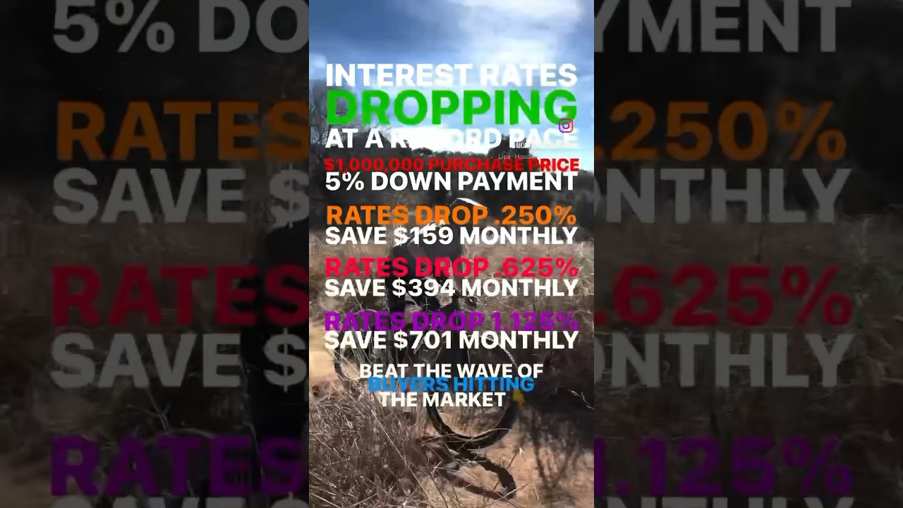 🚀📉 Rate Drop Alert: Save Big on Your Mortgage! 🏡💰 #MortgageBites - Mortgage Rates are Tumbling!