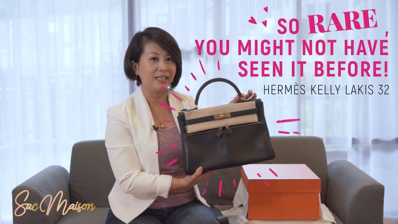 So 😍RARE😍 You Might Not Have Seen It Before!!! | Hermès Kelly Lakis 32
