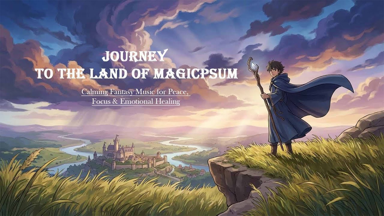 Journey to the Land of Magicpsum | Calming Fantasy Music for Peace, Focus & Emotional Healing