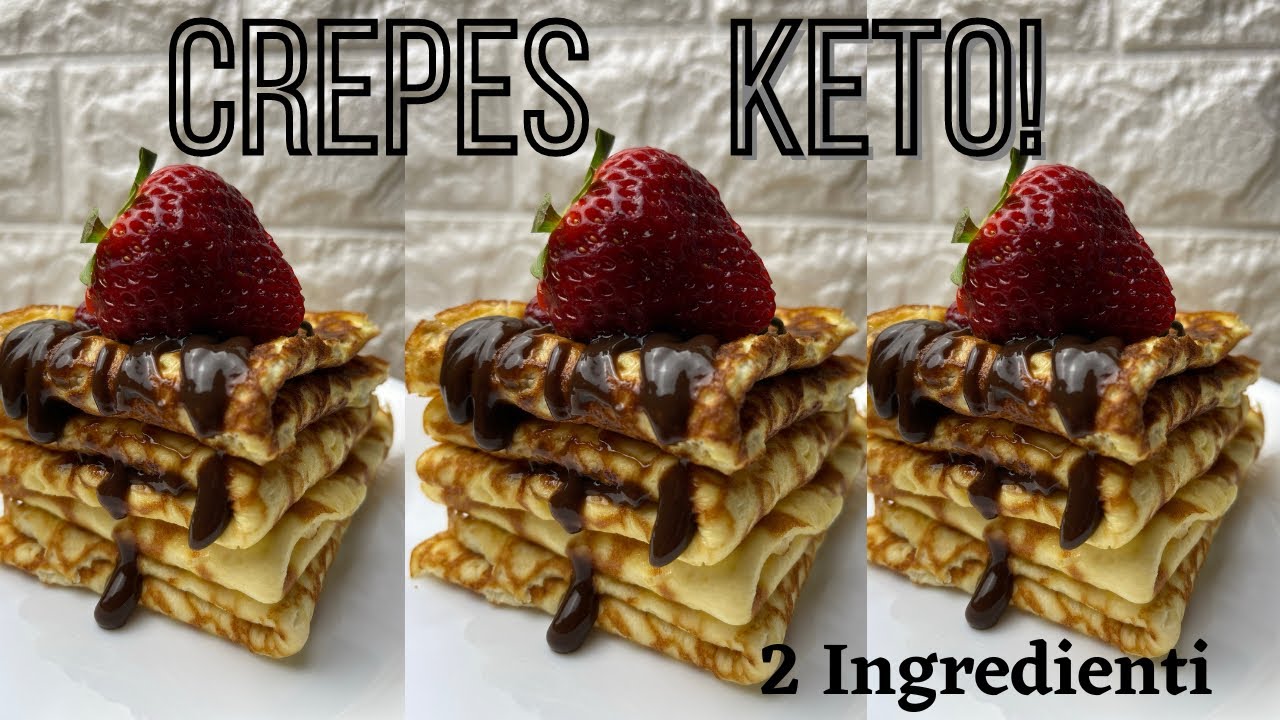 RICETTA CRÊPES KETO|RICETTE EGG FASTING+COSA MANGIO IN UN GIORNO KETO