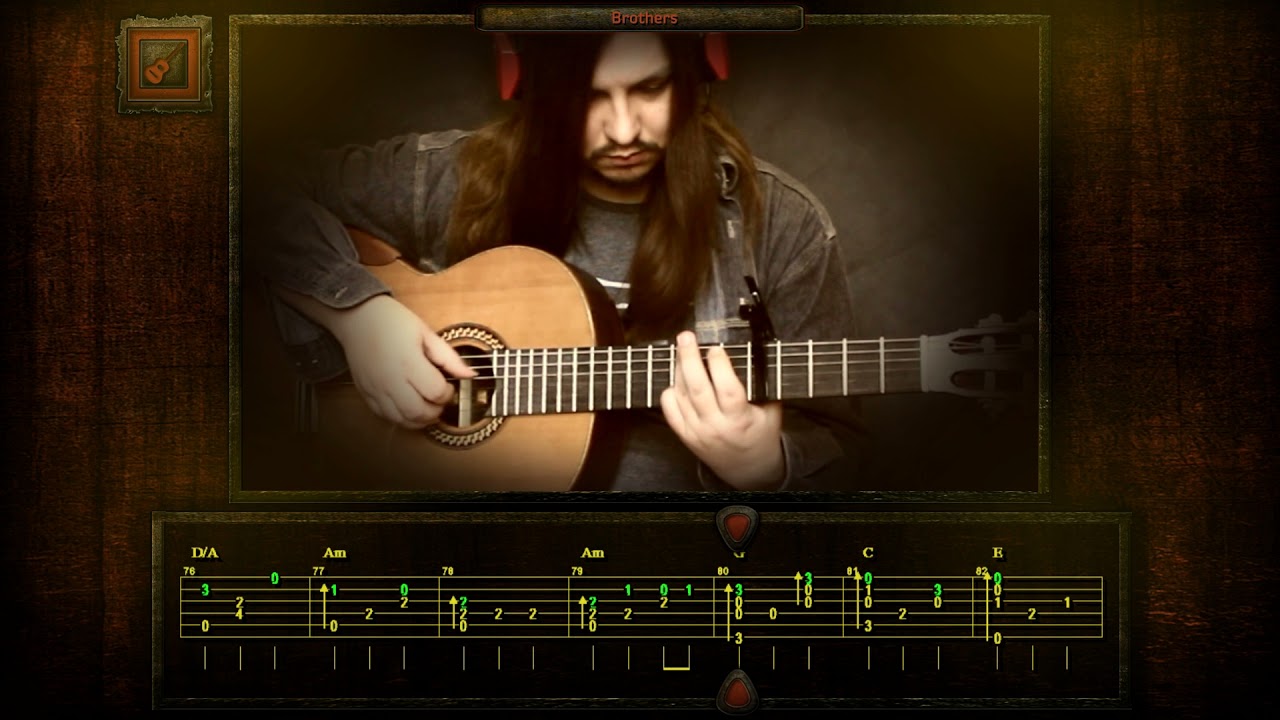 (FMA) Brothers | guitar cover + tabs | fingerstyle